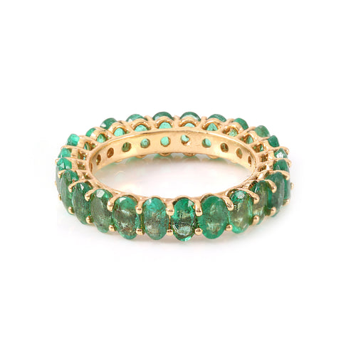 Oval Eternity Band