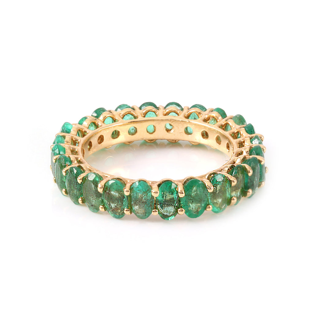 Oval Eternity Band