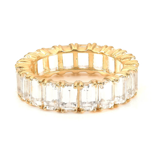 Topaz Eternity Band