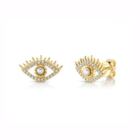 Pearl Eye Studs