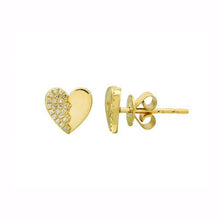 Load image into Gallery viewer, Broken Heart Studs