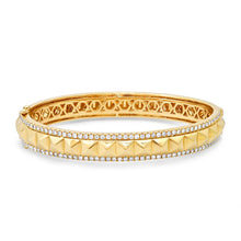 Load image into Gallery viewer, Pyramid Bangle Bracelet