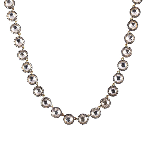 Topaz Tennis Necklace