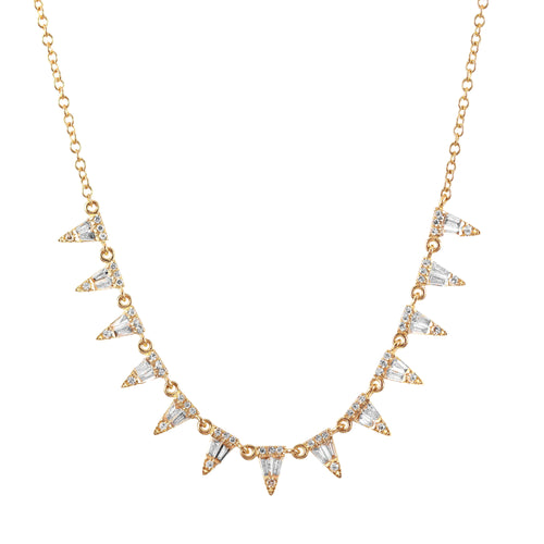 Baguette Necklace