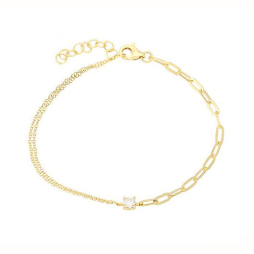 Diamond Chain Bracelet