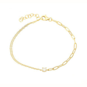 Diamond Chain Bracelet