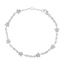Load image into Gallery viewer, Diamond Star Bracelet