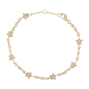 Diamond Star Bracelet