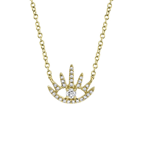 Eye Lash Necklace