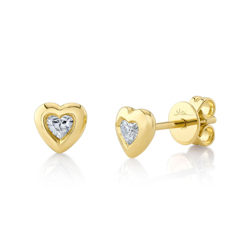 Heart Studs
