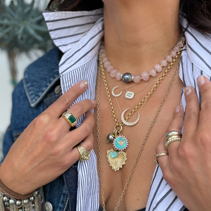 Pearl Quartz Strand