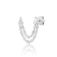 Load image into Gallery viewer, Diamond Chain Stud