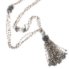 Load image into Gallery viewer, Cluster Tassel Necklace
