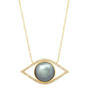 Pearl Slice Necklace
