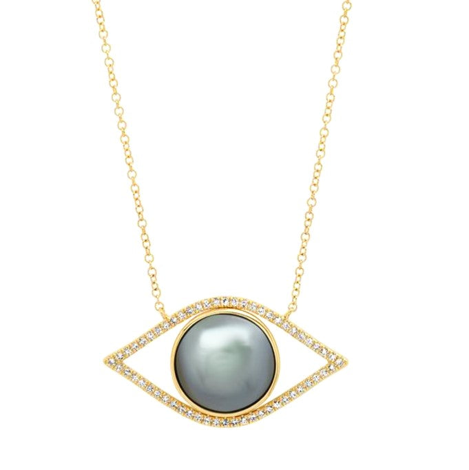 Pearl Slice Necklace