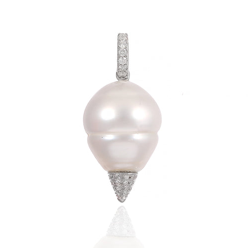 Pearl Spike Pendant