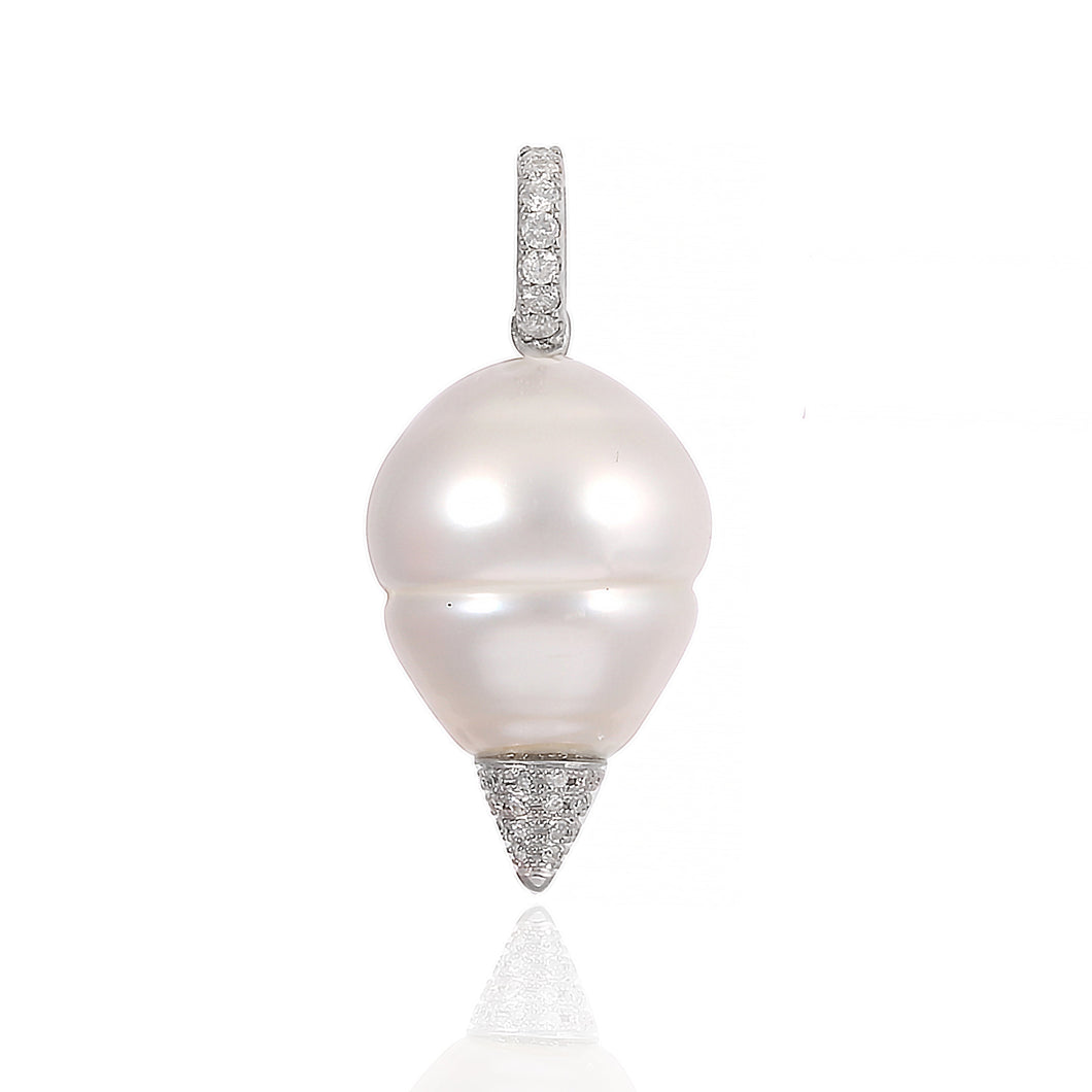 Pearl Spike Pendant