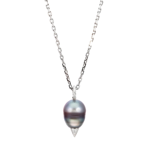 Pearl Spike Necklace