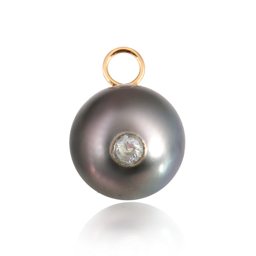 Pearl Diamond Charm
