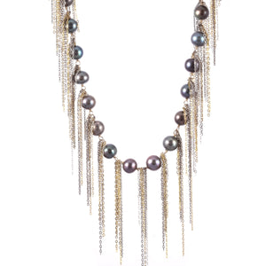 Ink Fringe 31" Necklace