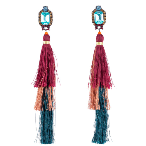 Long Tassel Earrings