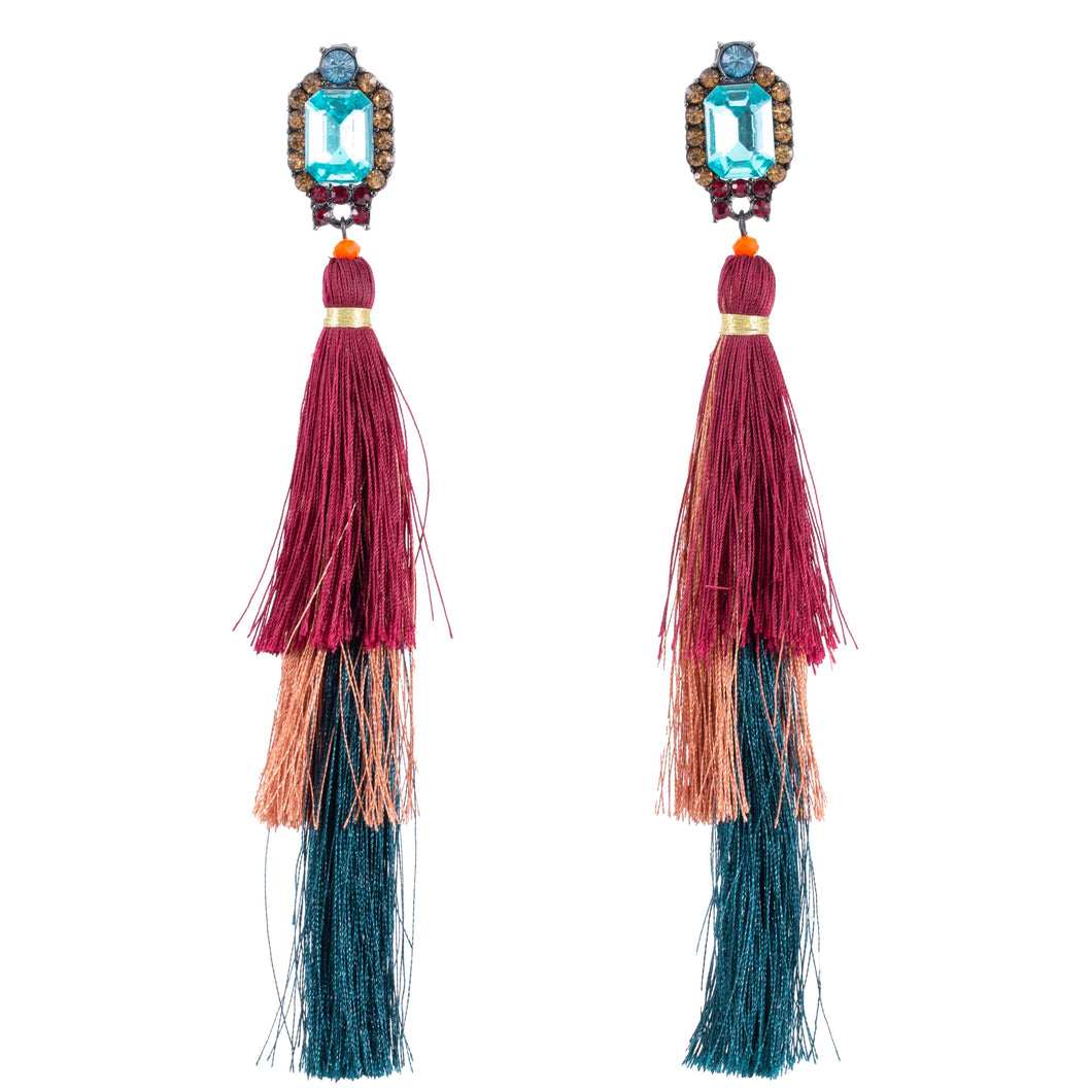 Long Tassel Earrings