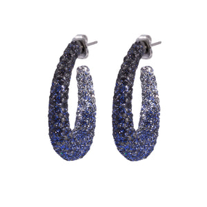 Glitter Hoop Earrings