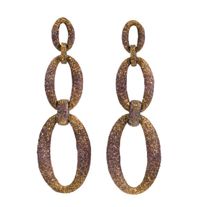 Glitter Drop Earrings