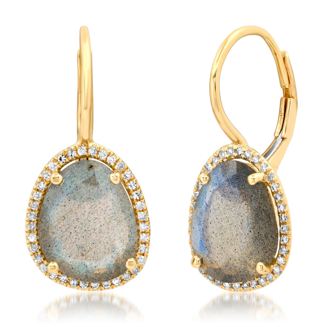 Labradorite Earrings