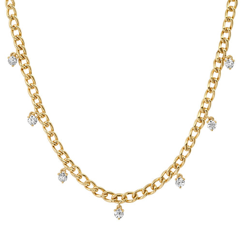 Diamond Drop Necklace