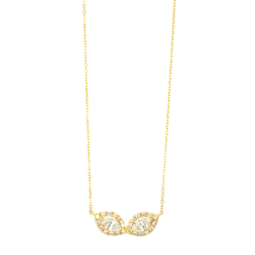 Marquis Diamond Necklace