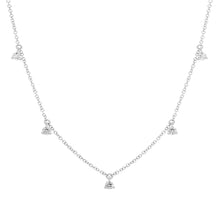 Load image into Gallery viewer, Diamond Dangle Necklace