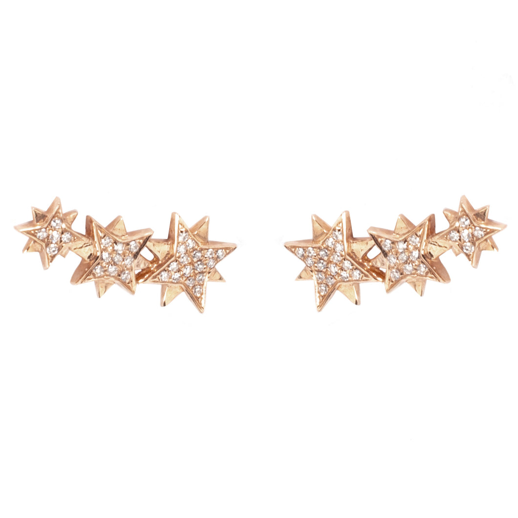 Starburst Climber Earrings