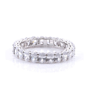 Oval Eternity Band