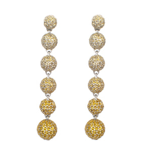 Glitter Drop Earrings