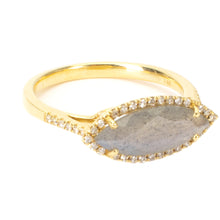 Load image into Gallery viewer, Labradorite Ring