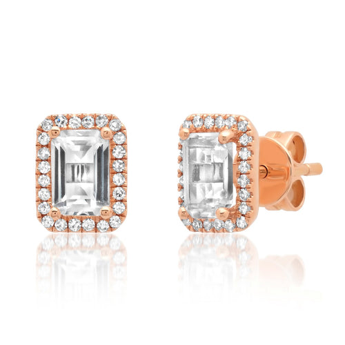 Topaz Studs