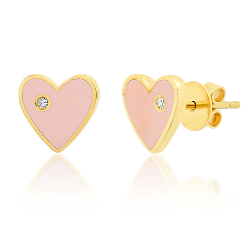 Heart Studs