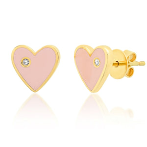 Heart Studs