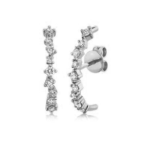 Diamond Cuff Studs