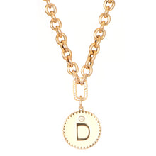 Load image into Gallery viewer, Enamel Initial Charm