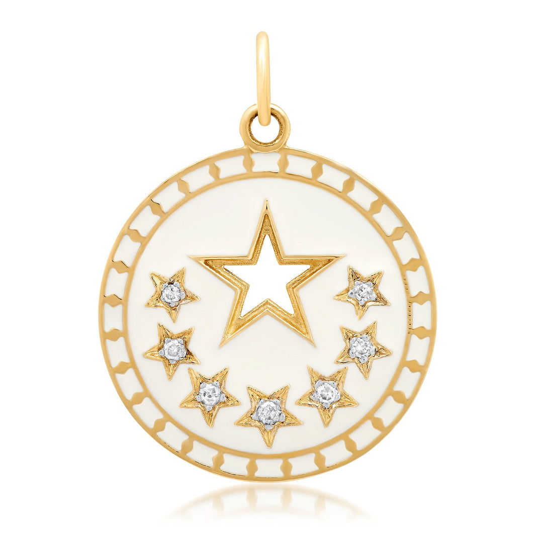 Star Disk Pendant