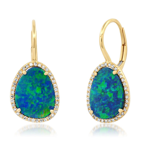 Opal Drop Earrings