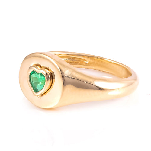 Heart Signet Ring