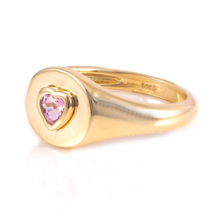 Heart Signet Ring