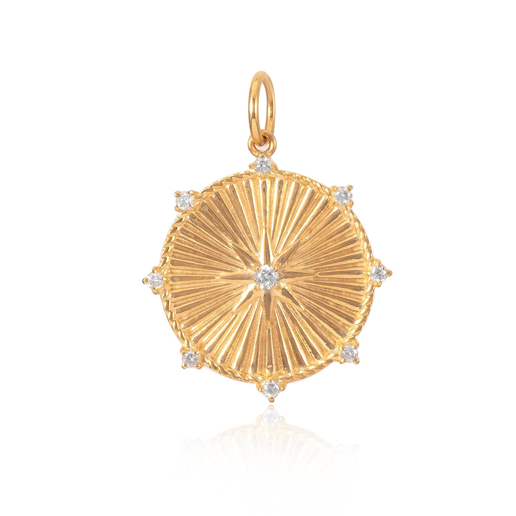 Radiating Disk Charm