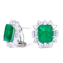 Load image into Gallery viewer, Emerald Earrings