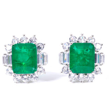 Load image into Gallery viewer, Emerald Earrings